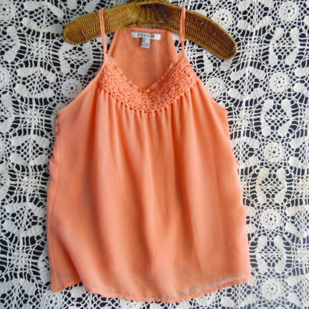 Blouse Forever 21 Adult S (298bobt) preowned clean no damage